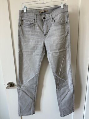 Joe's Jeans Slim Straight Light Gray Jeans
